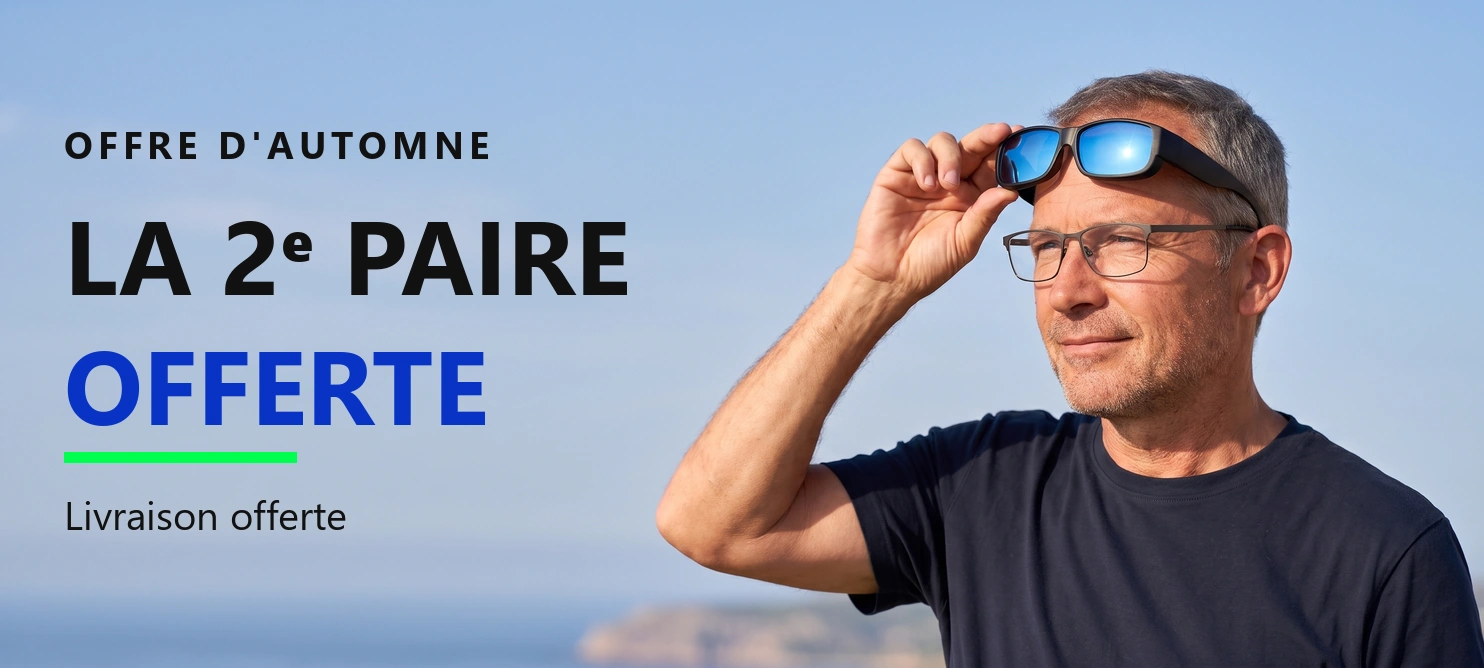 Offre d'automne : la 2e paire offerte, livraison offerte